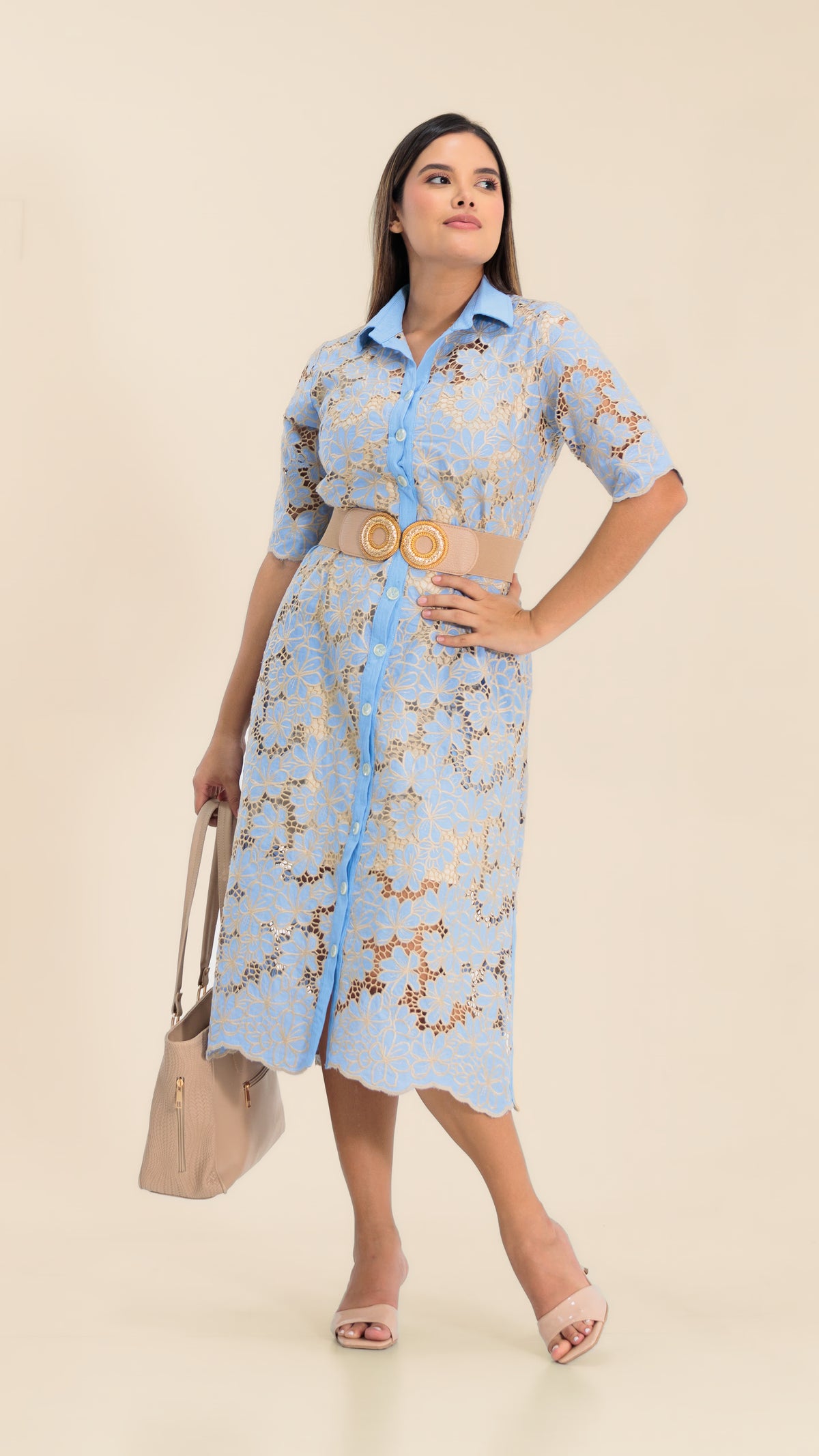 VESTIDO DAMA CAMISERO- 023993