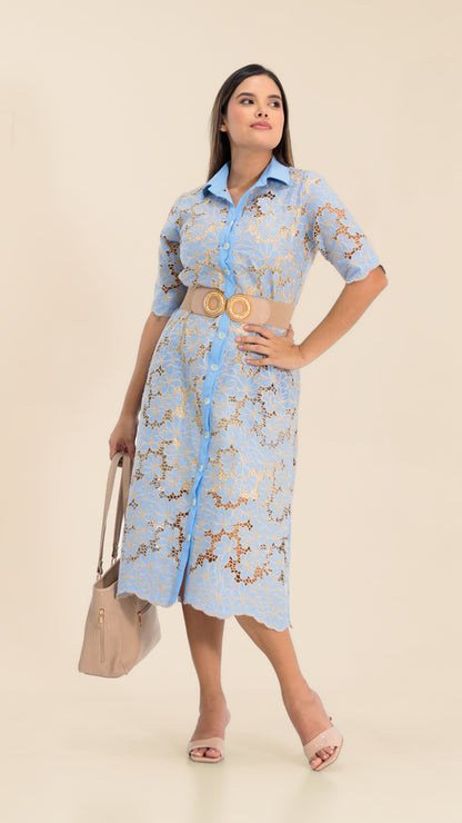 VESTIDO DAMA CAMISERO- 023993