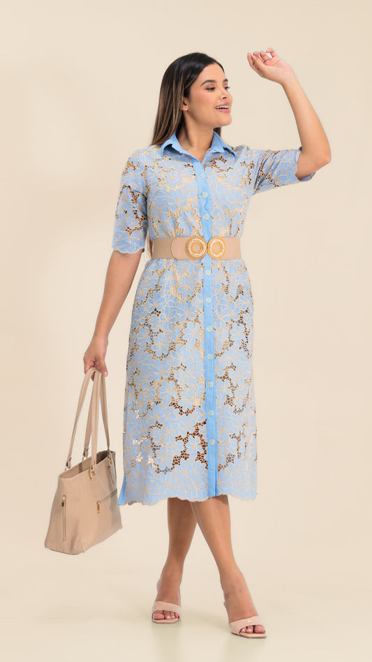 VESTIDO DAMA CAMISERO- 023993