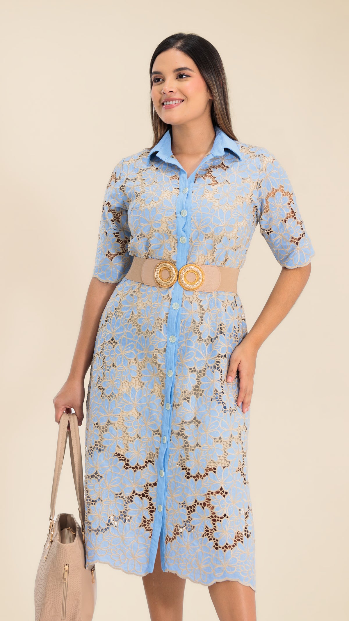 VESTIDO DAMA CAMISERO- 023993