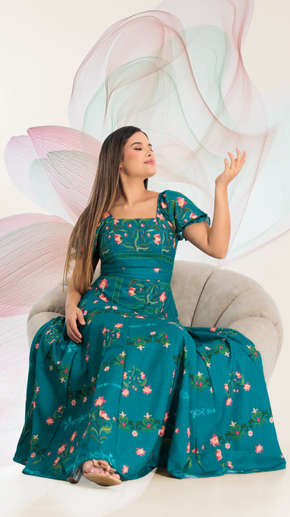 VESTIDO DAMA LARGO- 023996