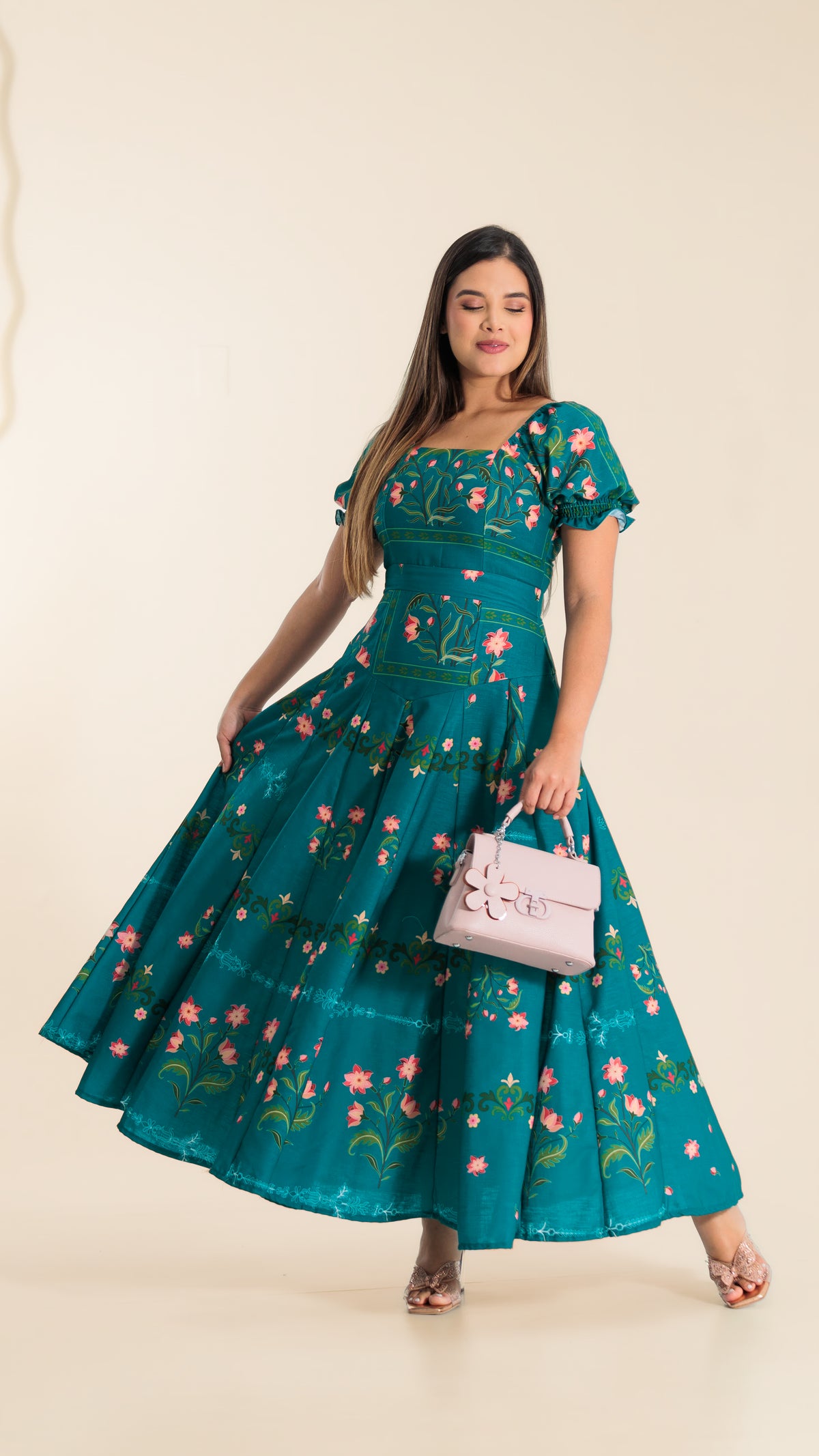 VESTIDO DAMA LARGO- 023996
