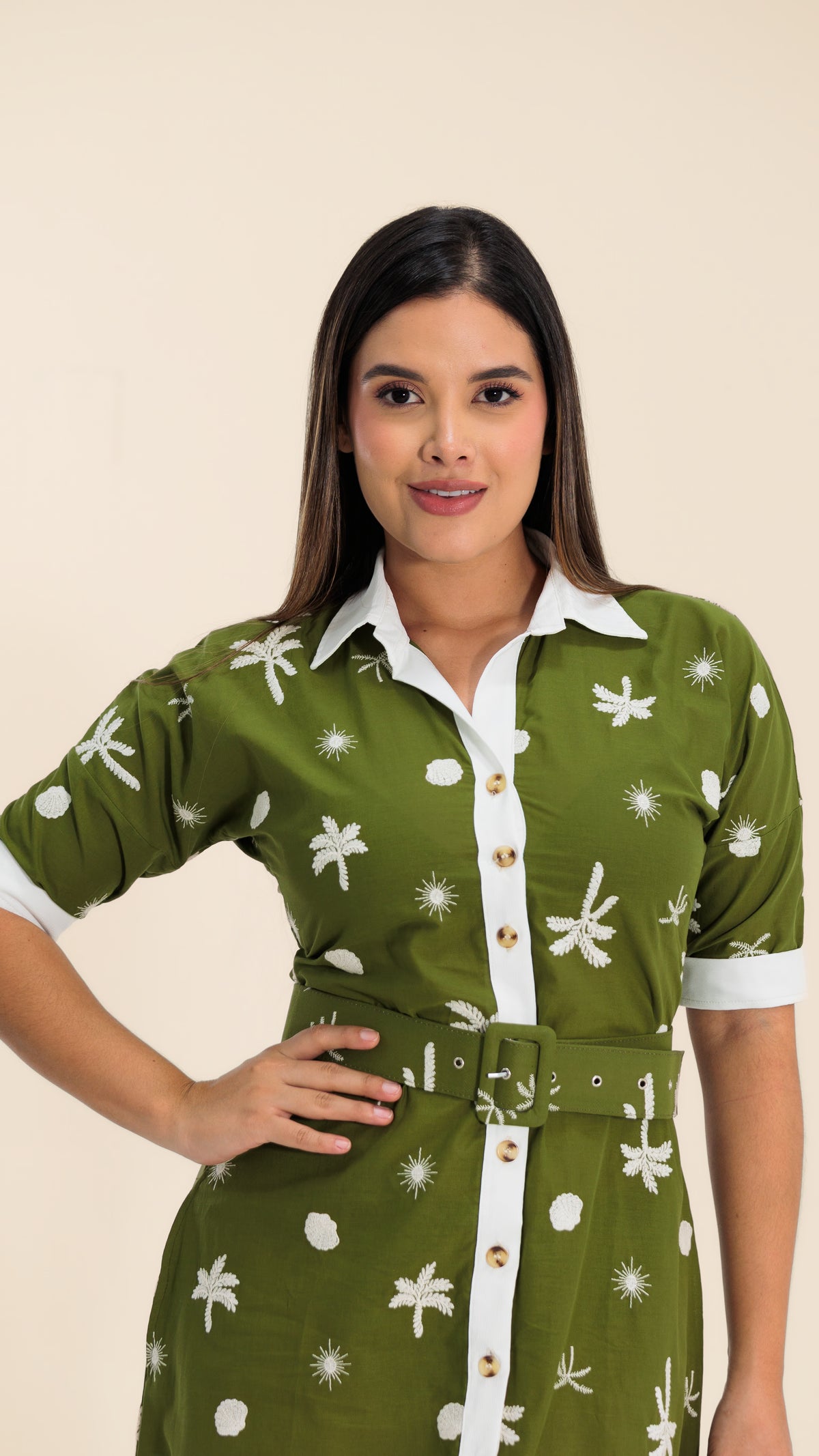 VESTIDO DAMA CAMISERO- 023998