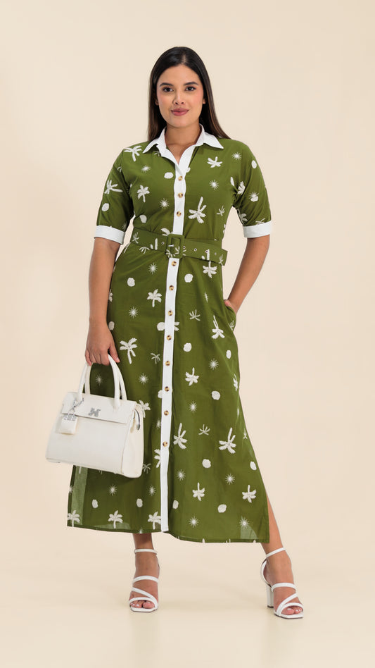 VESTIDO DAMA CAMISERO- 023998
