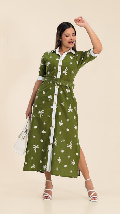 VESTIDO DAMA CAMISERO- 023998