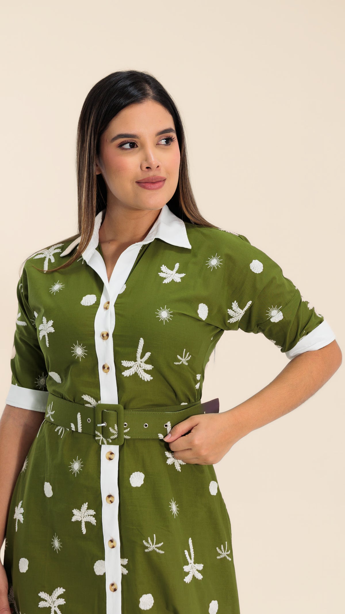 VESTIDO DAMA CAMISERO- 023998