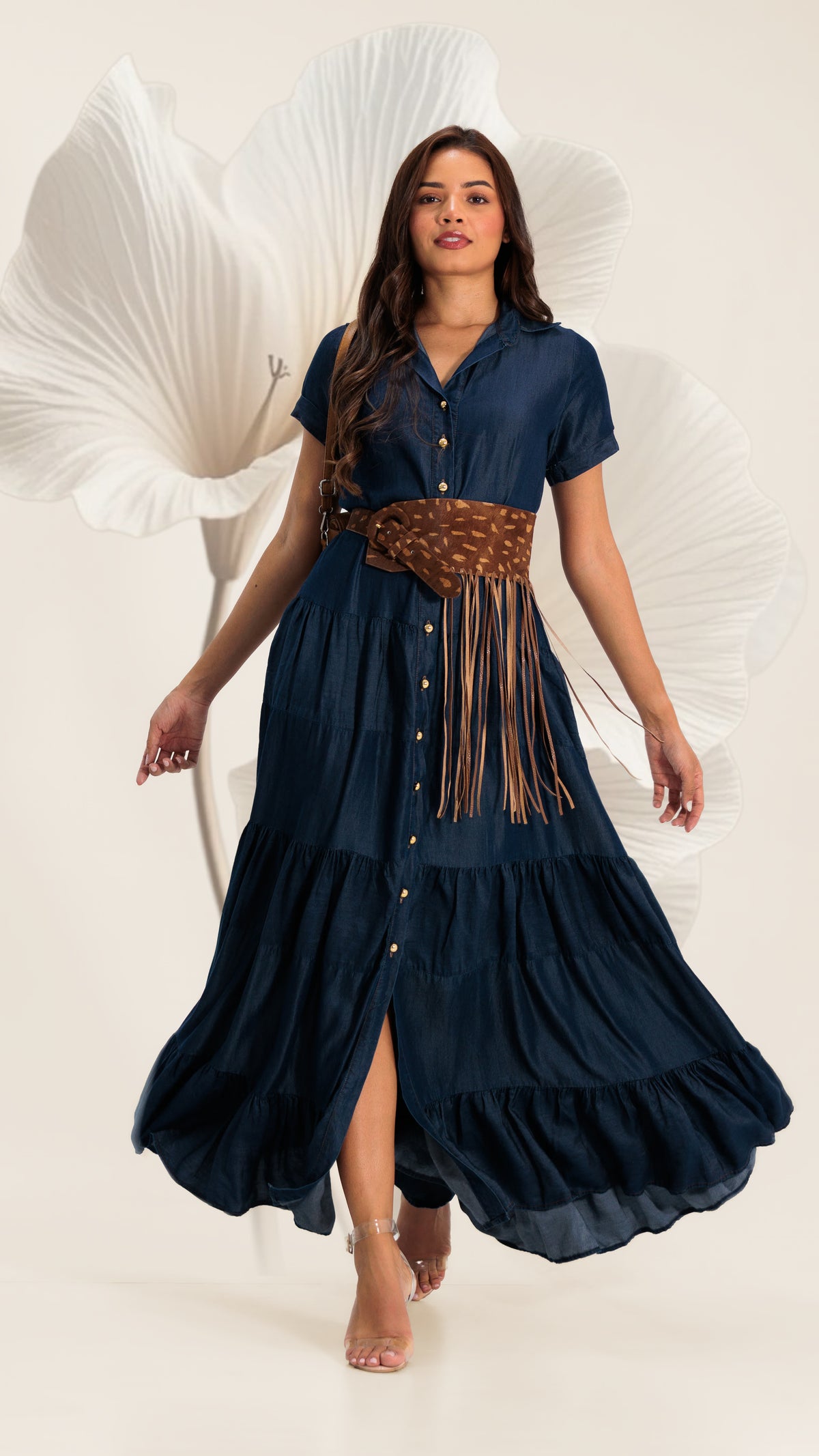 VESTIDO DAMA TENCEL- 024014