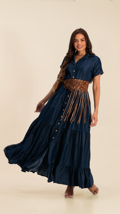 VESTIDO DAMA TENCEL- 024014