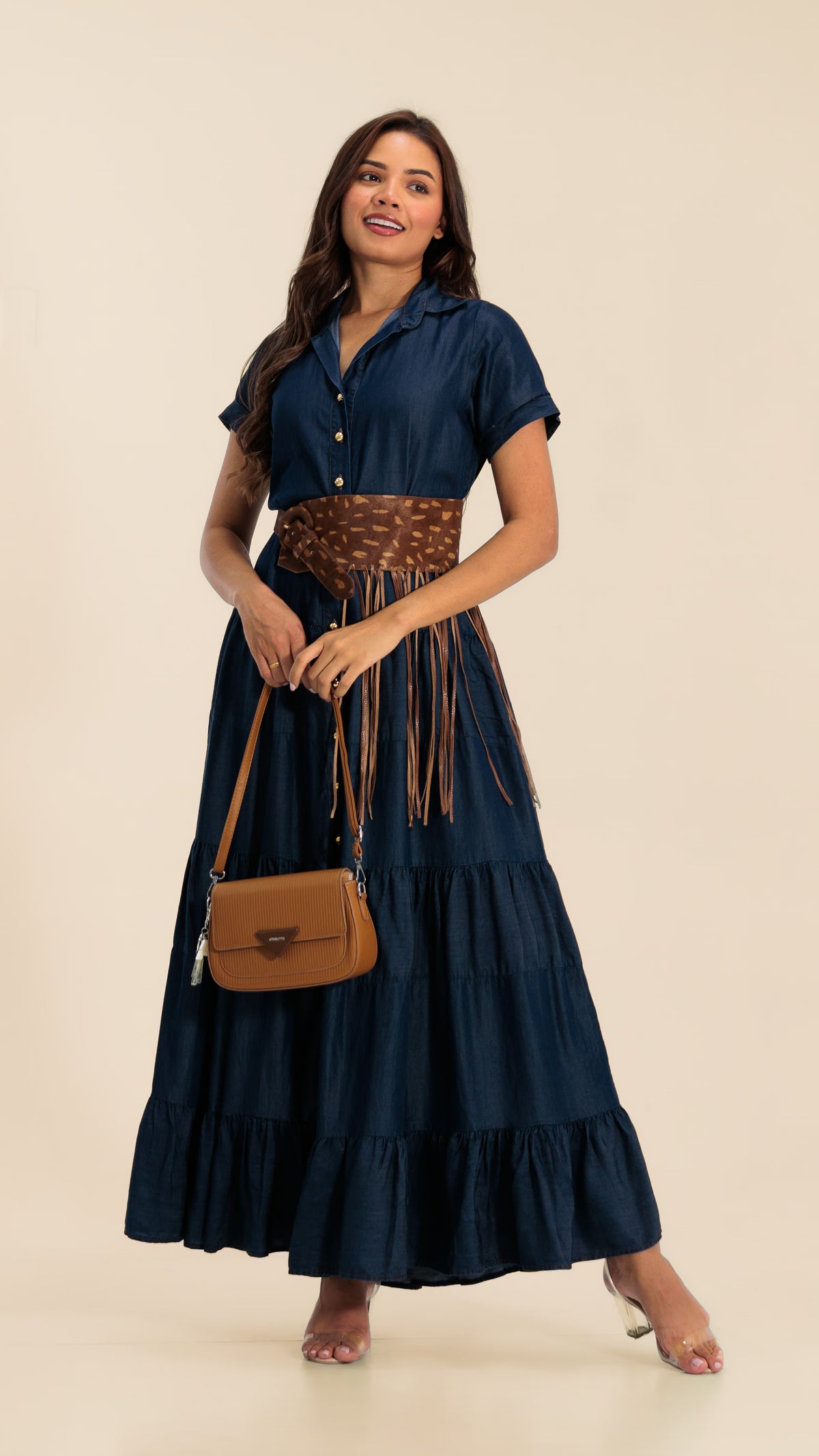 VESTIDO DAMA TENCEL- 024014
