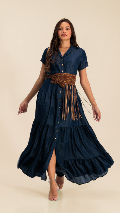 VESTIDO DAMA TENCEL- 024014