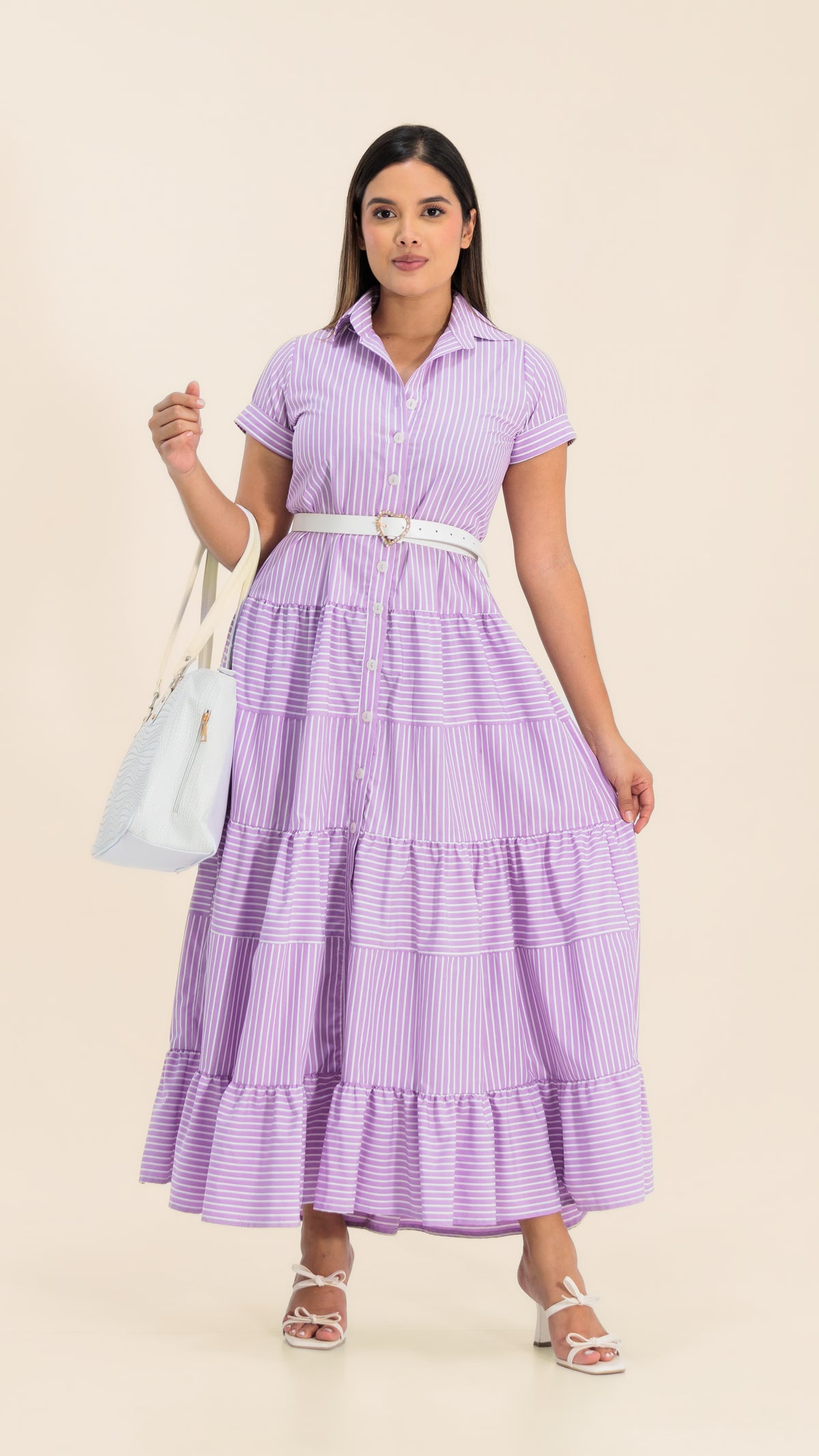 VESTIDO DAMA LARGO- 024017