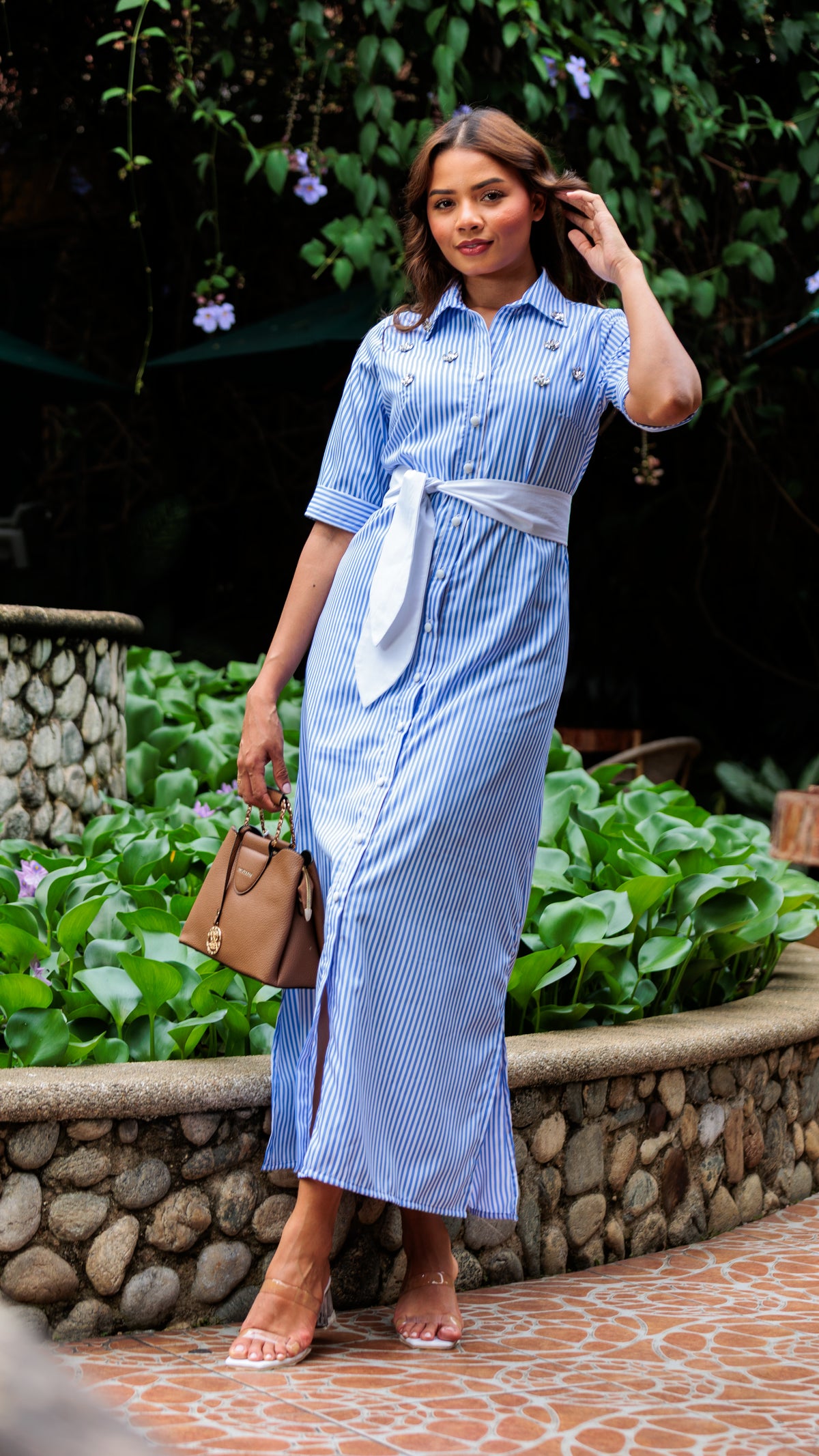 VESTIDO DAMA MAXI RAYON  | MADAN F | 024030