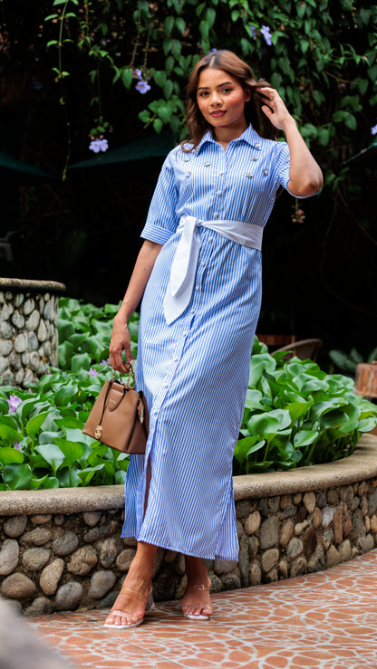 VESTIDO DAMA MAXI RAYON  | MADAN F | 024030