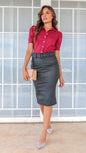 BLUSA DAMA CAMISERA - 053872