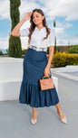 BLUSA DAMA CAMISERA - 053872
