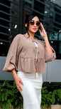 BLUSA DAMA CORBATICAS -053879