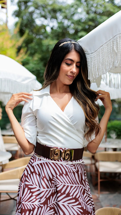 BLUSA DAMA CRUZADA- 053881