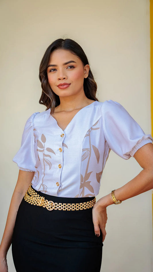 BLUSA DAMA MANGA MUÑECA - 053902