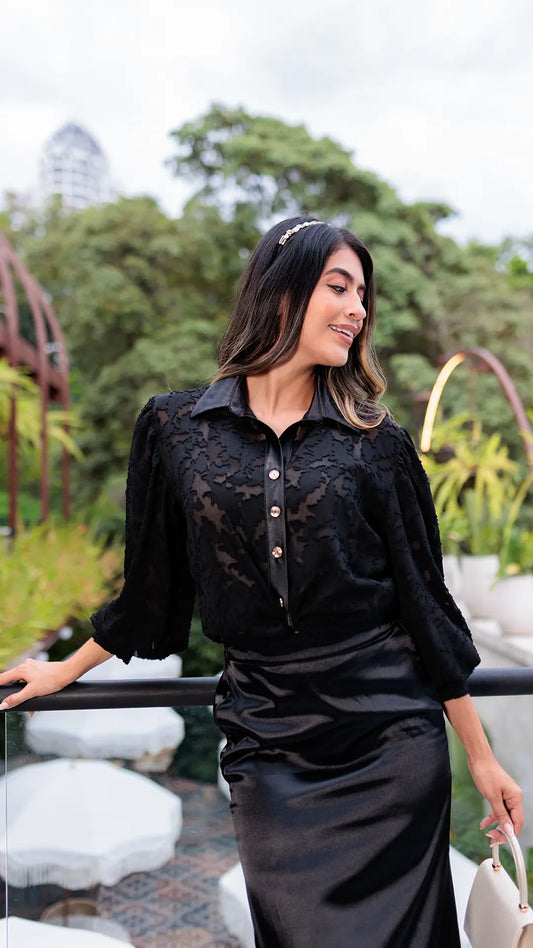 BLUSA DAMA CAMISERO- 053907