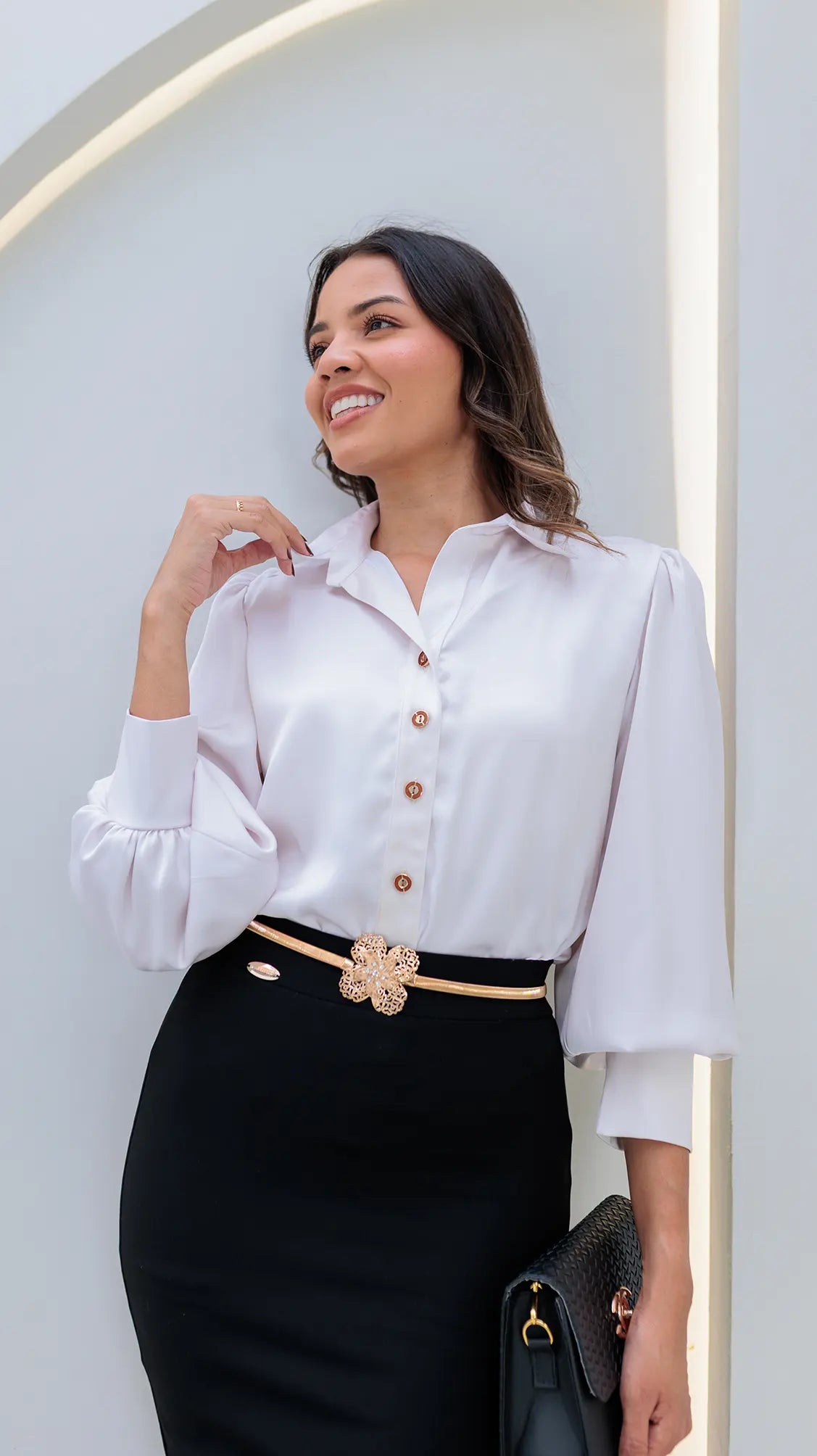 BLUSA DAMA SATINADA- 053926