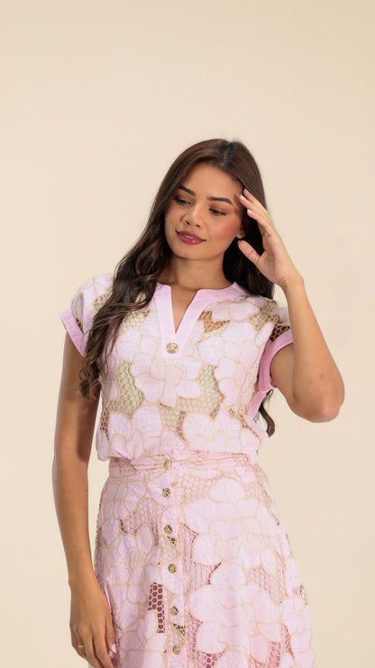 BLUSA DAMA TORCHON- 05P3001