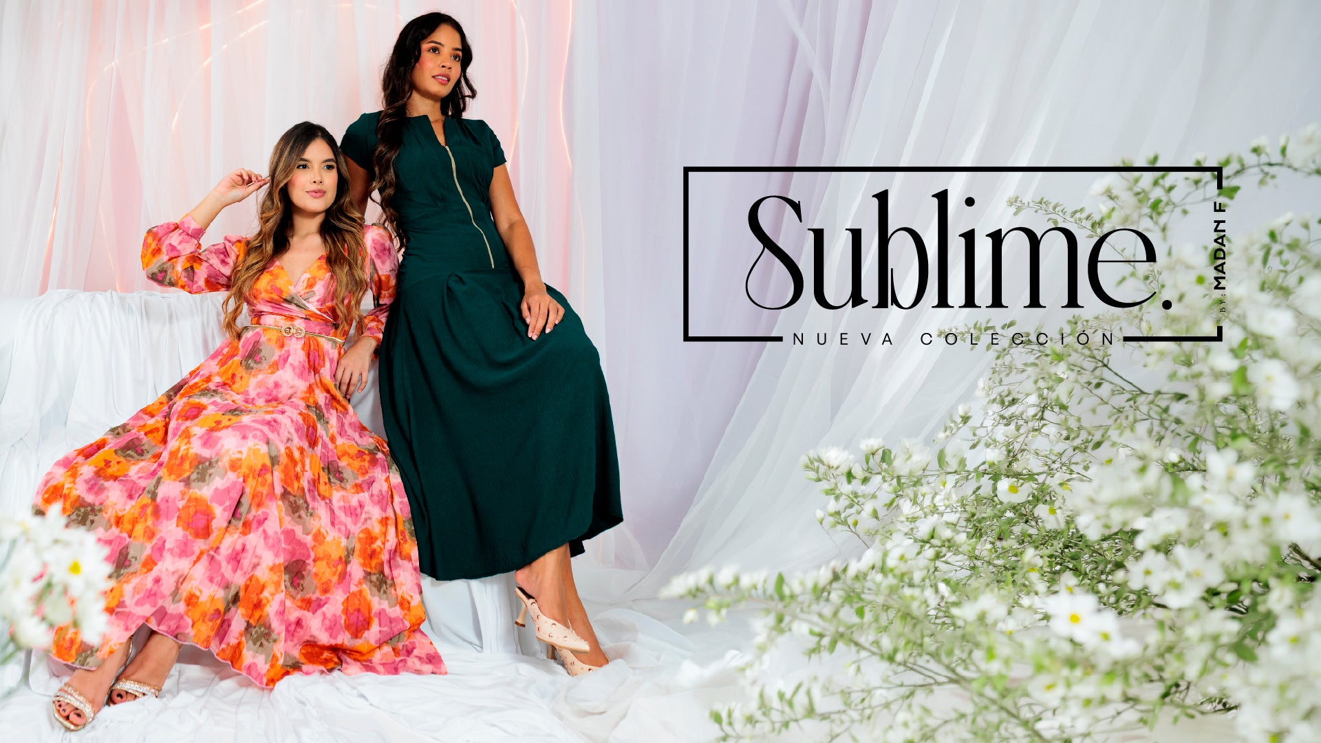 Moda femenina elegante y modesta hecha en Colombia MADAN F
