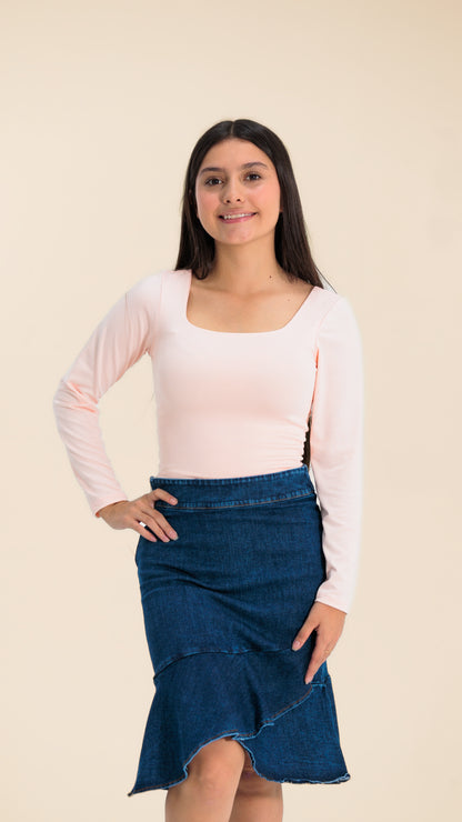 BLUSA NIÑA POLILICRA- BN252