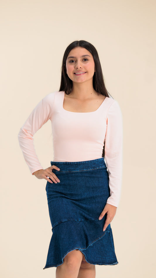 BLUSA NIÑA POLILICRA- BN252