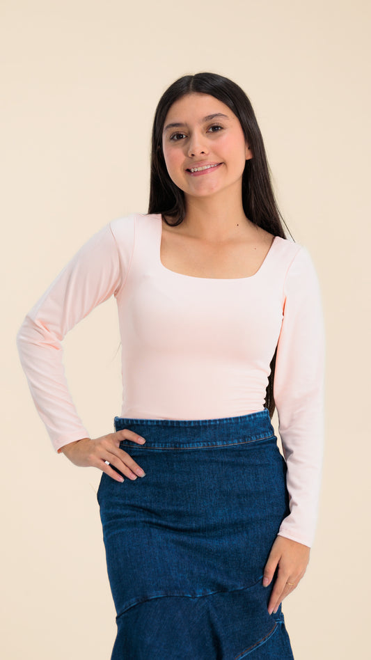 BLUSA NIÑA POLILICRA- BN252