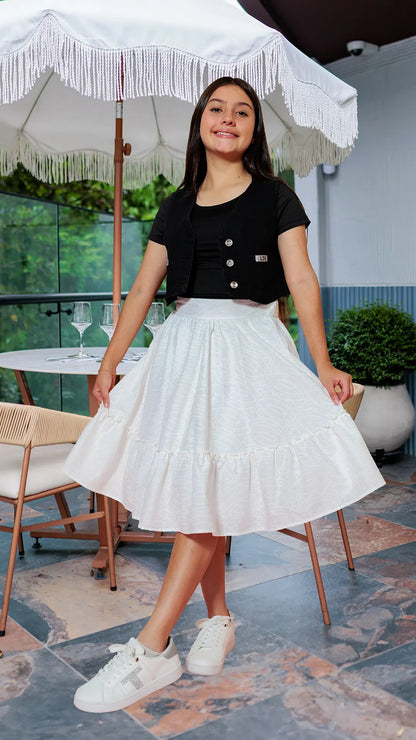 FALDA NIÑA OJALILLO- BN4327