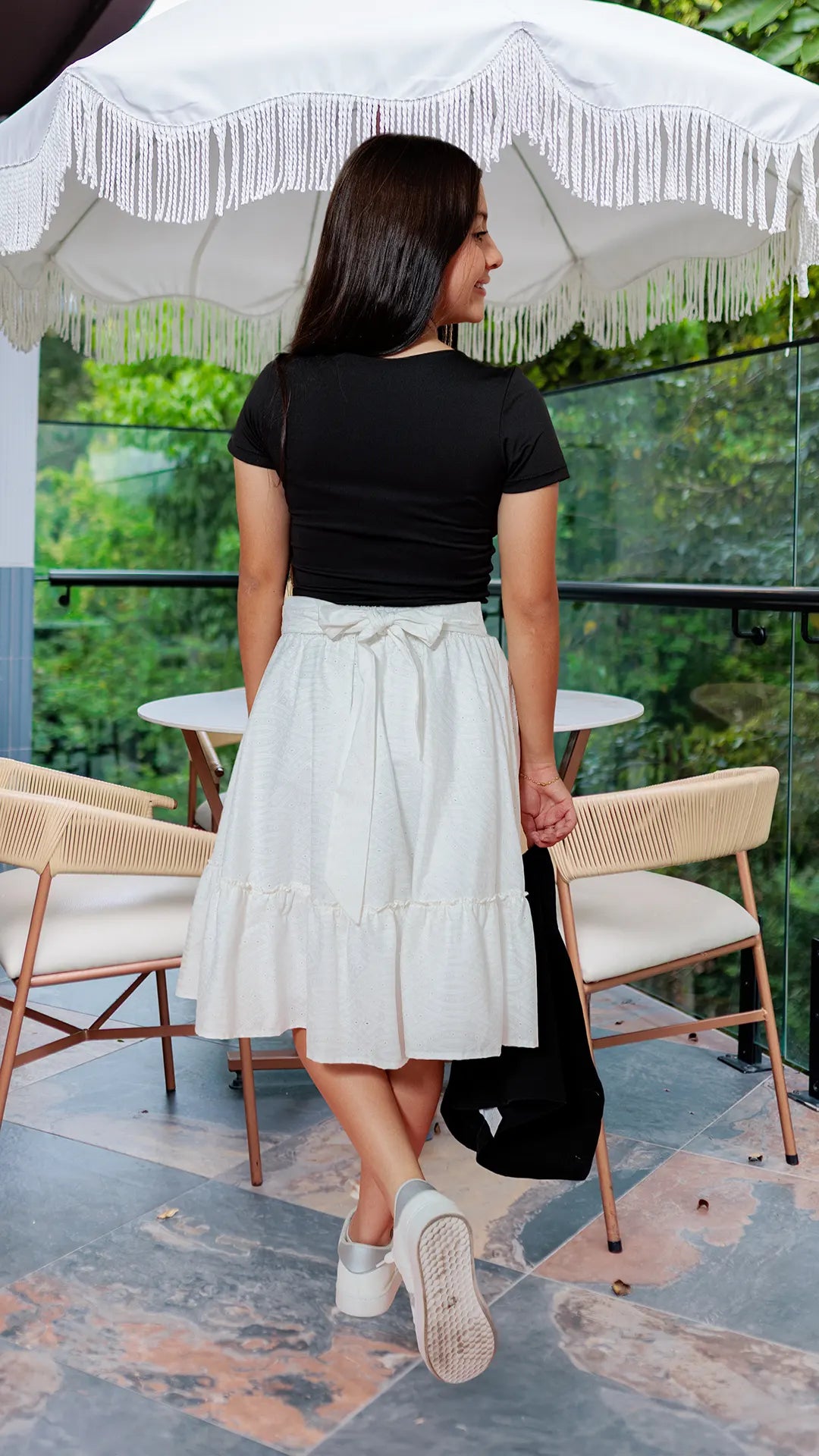 FALDA NIÑA OJALILLO- BN4327