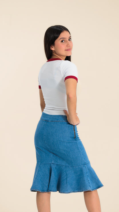 FALDA NIÑA JEAN- BN4330