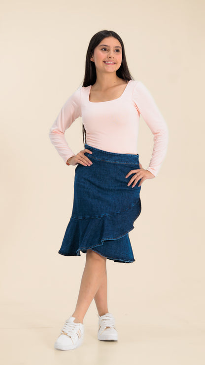 BLUSA NIÑA POLILICRA- BN252