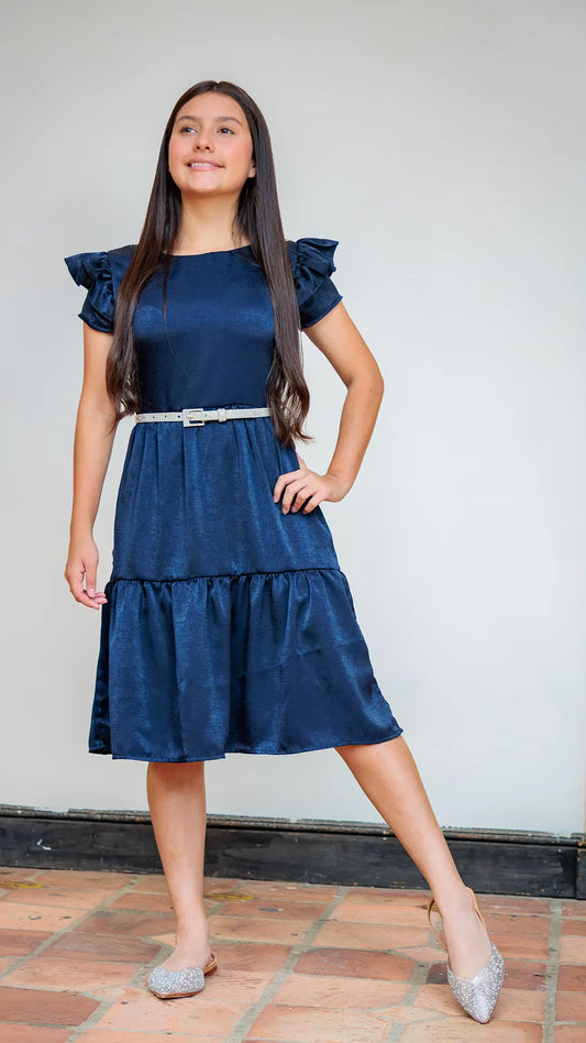 VESTIDO NIÑA 3/4 - BN5495