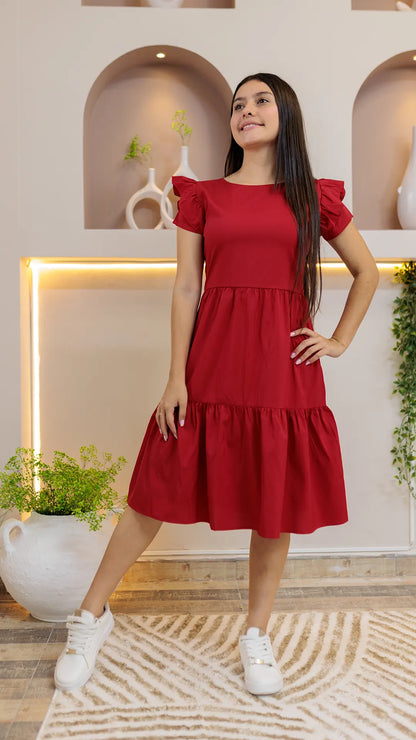 VESTIDO NIÑA 3/4 - BN5495