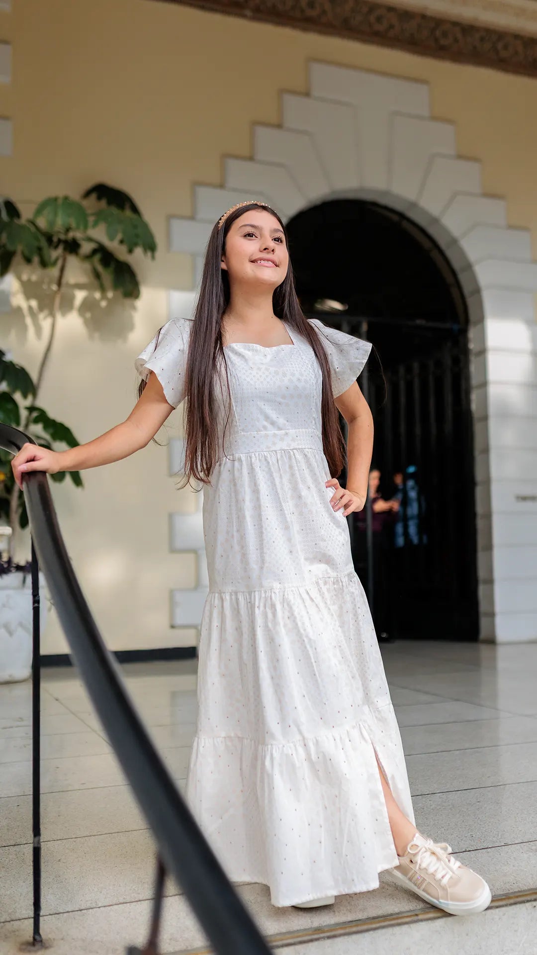 VESTIDO NIÑA OJALILLO - BN5496