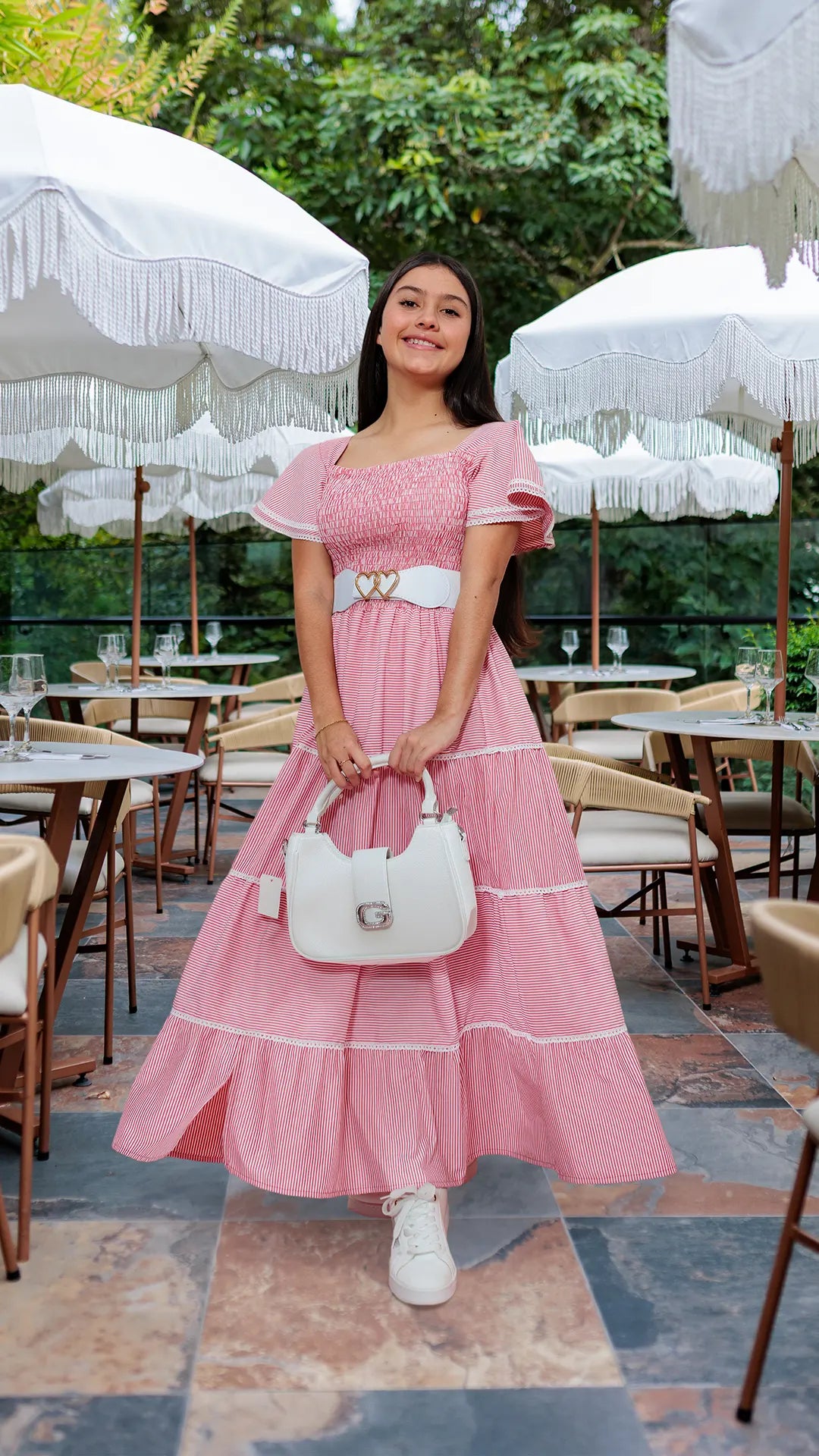 VESTIDO NIÑA LARGO- BN5499