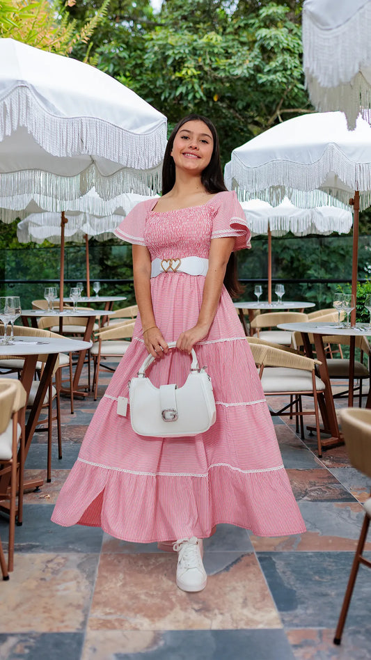 VESTIDO NIÑA LARGO- BN5499