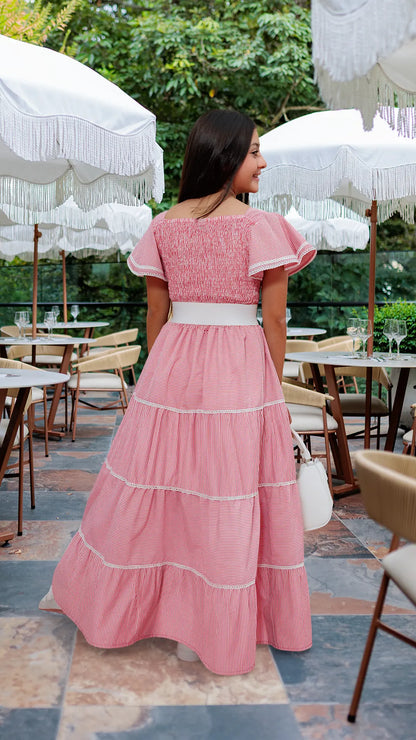 VESTIDO NIÑA LARGO- BN5499