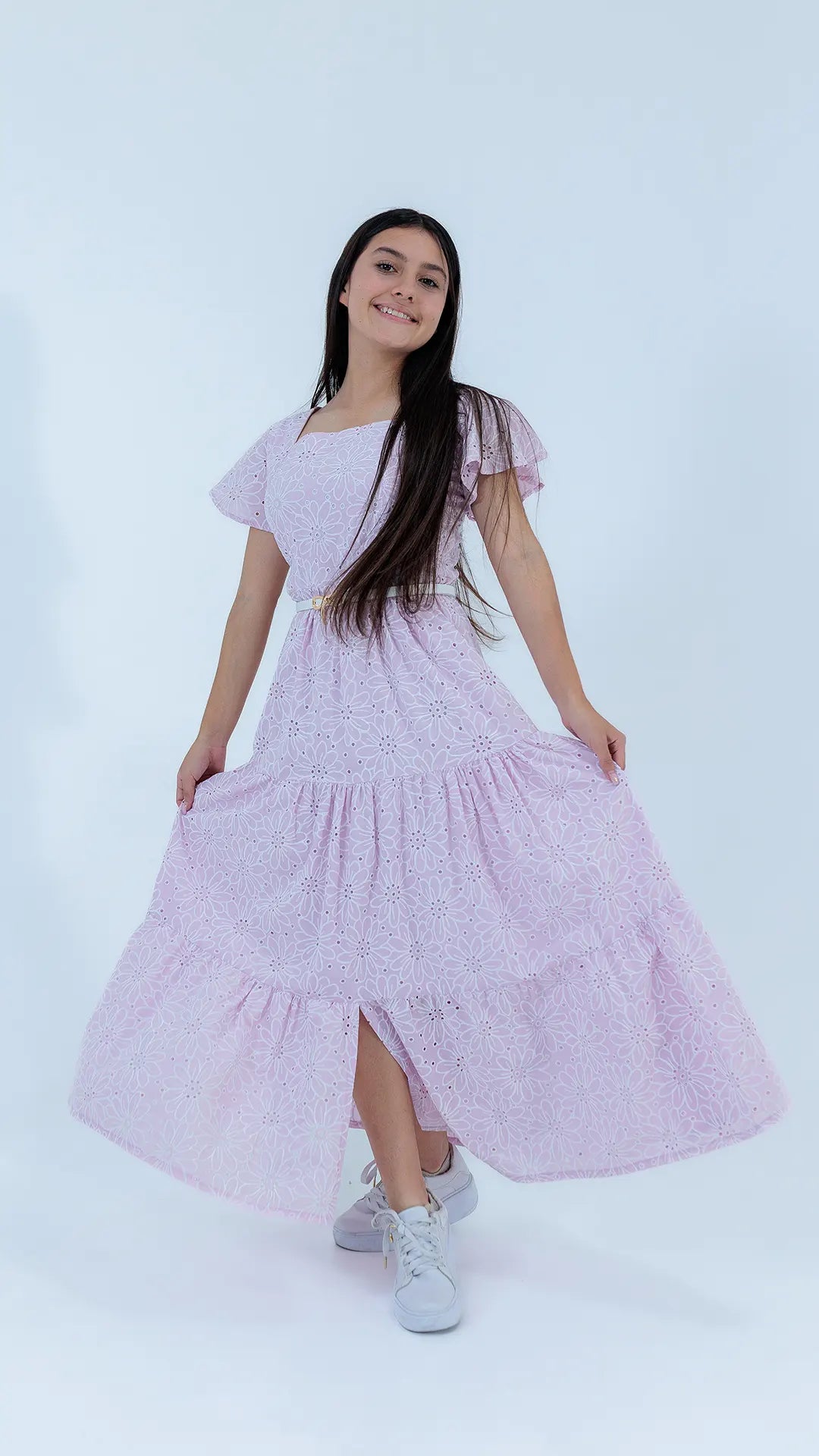 VESTIDO NIÑA OJALILLO - BN5496