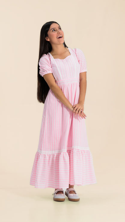VESTIDO NIÑA LARGO- BN5502