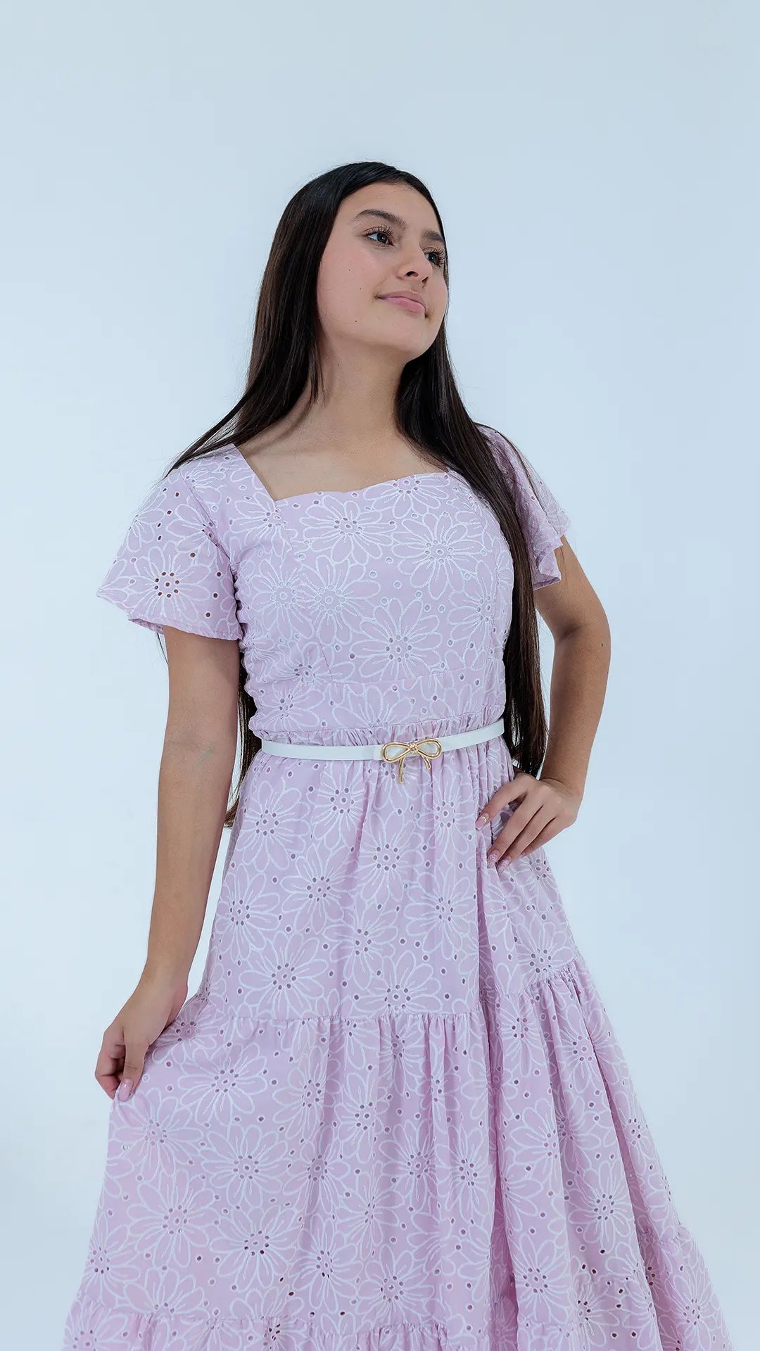 VESTIDO NIÑA OJALILLO - BN5496