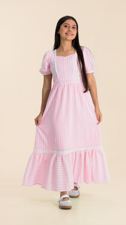 VESTIDO NIÑA LARGO- BN5502