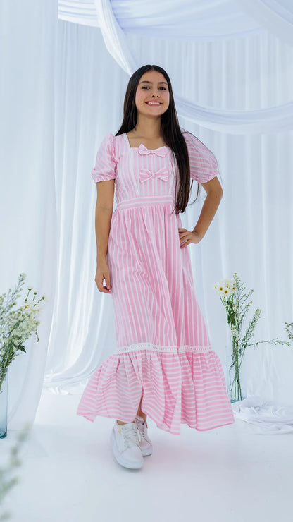 VESTIDO NIÑA LARGO- BN5502