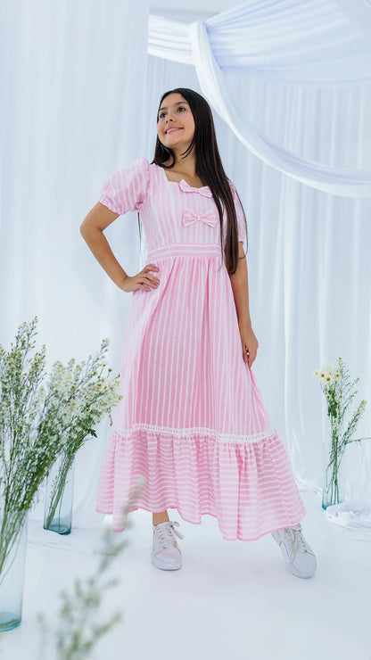 VESTIDO NIÑA LARGO- BN5502