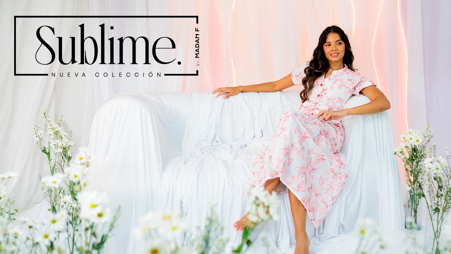 Colección Sublime MADAN F vestidos largos moda modesta Colombia