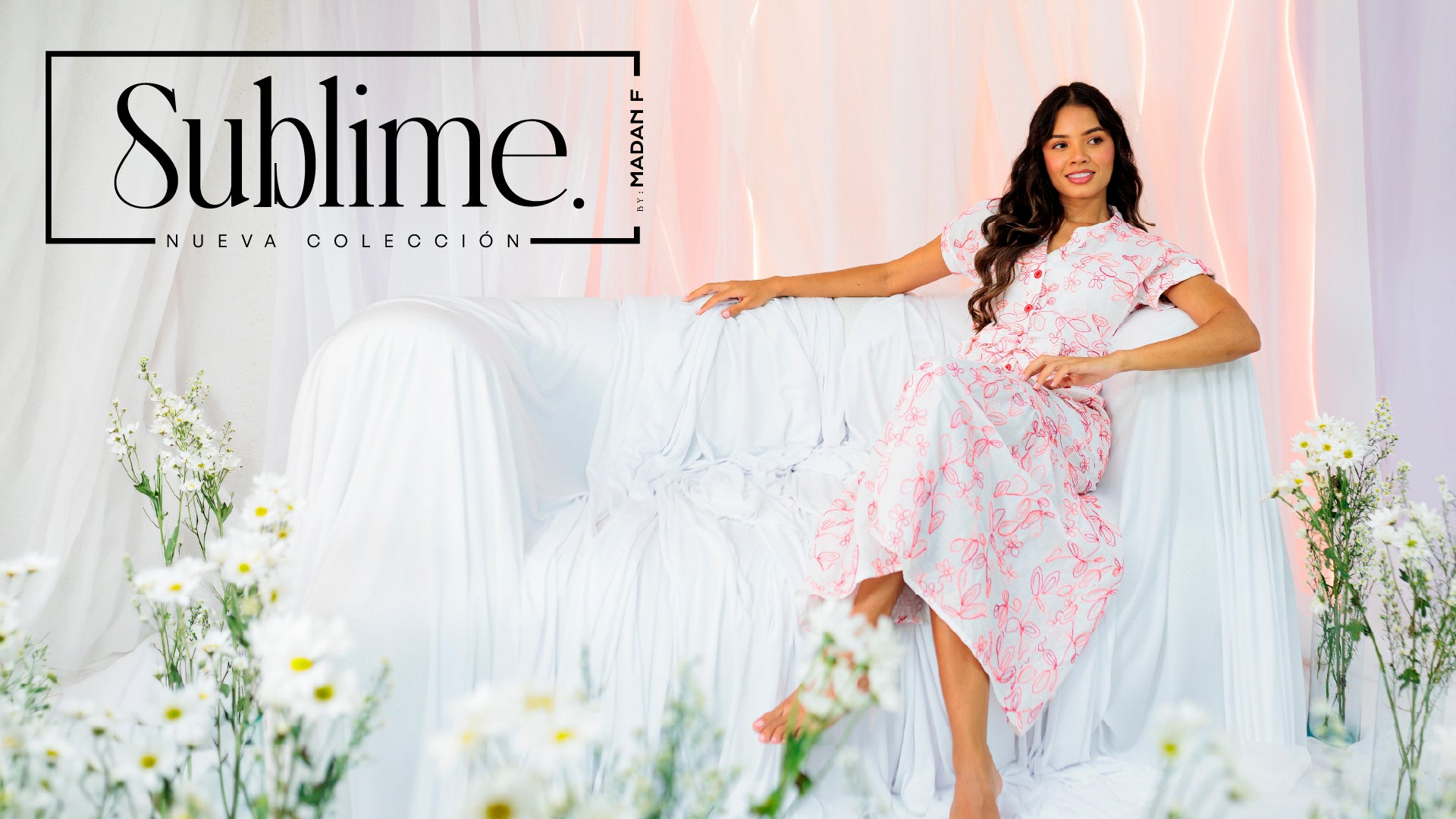 Colección Sublime MADAN F vestidos largos moda modesta Colombia