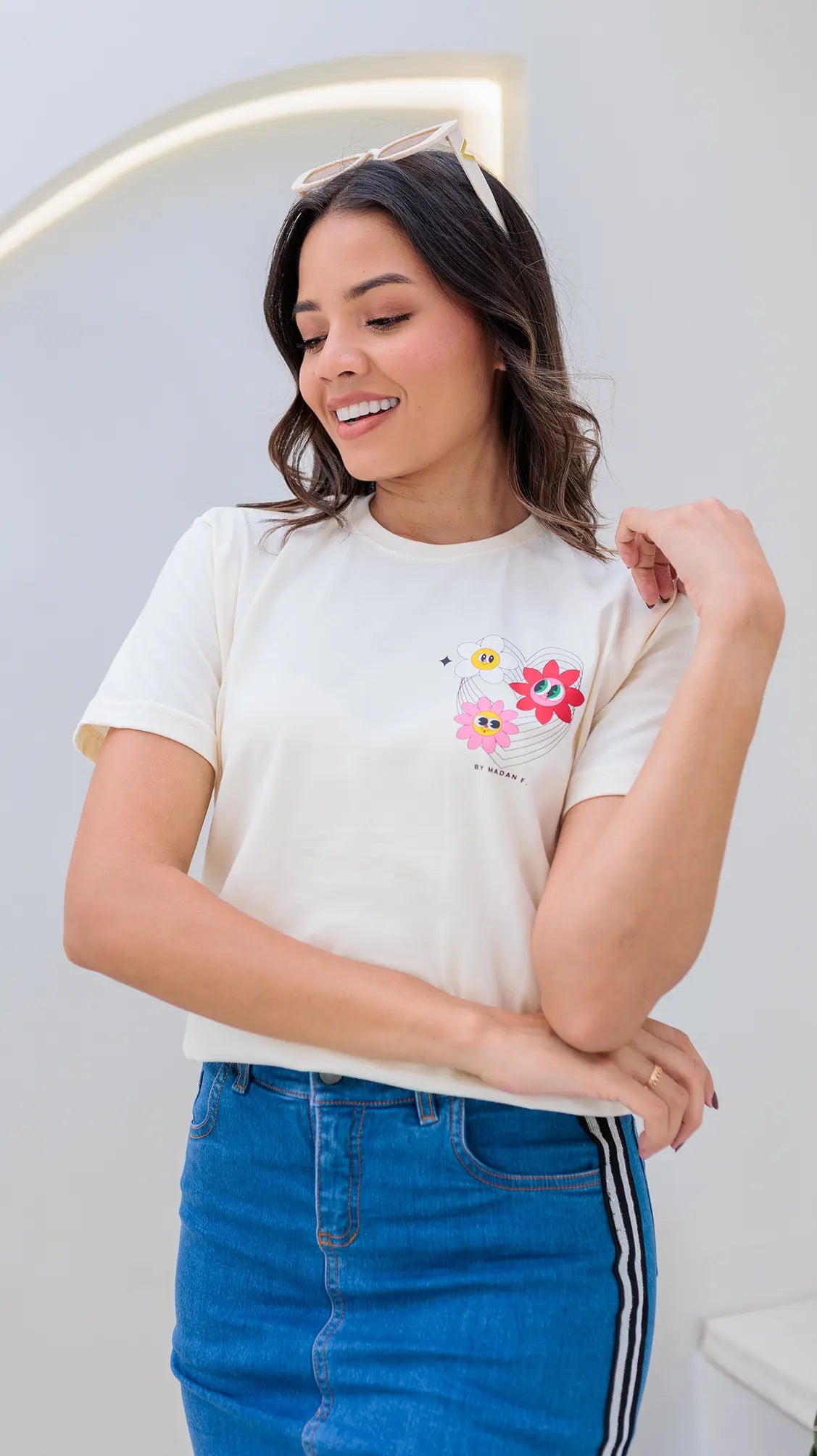 camiseta oversize- DAN673