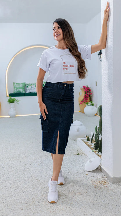 FALDA DAMA JEAN- 011318