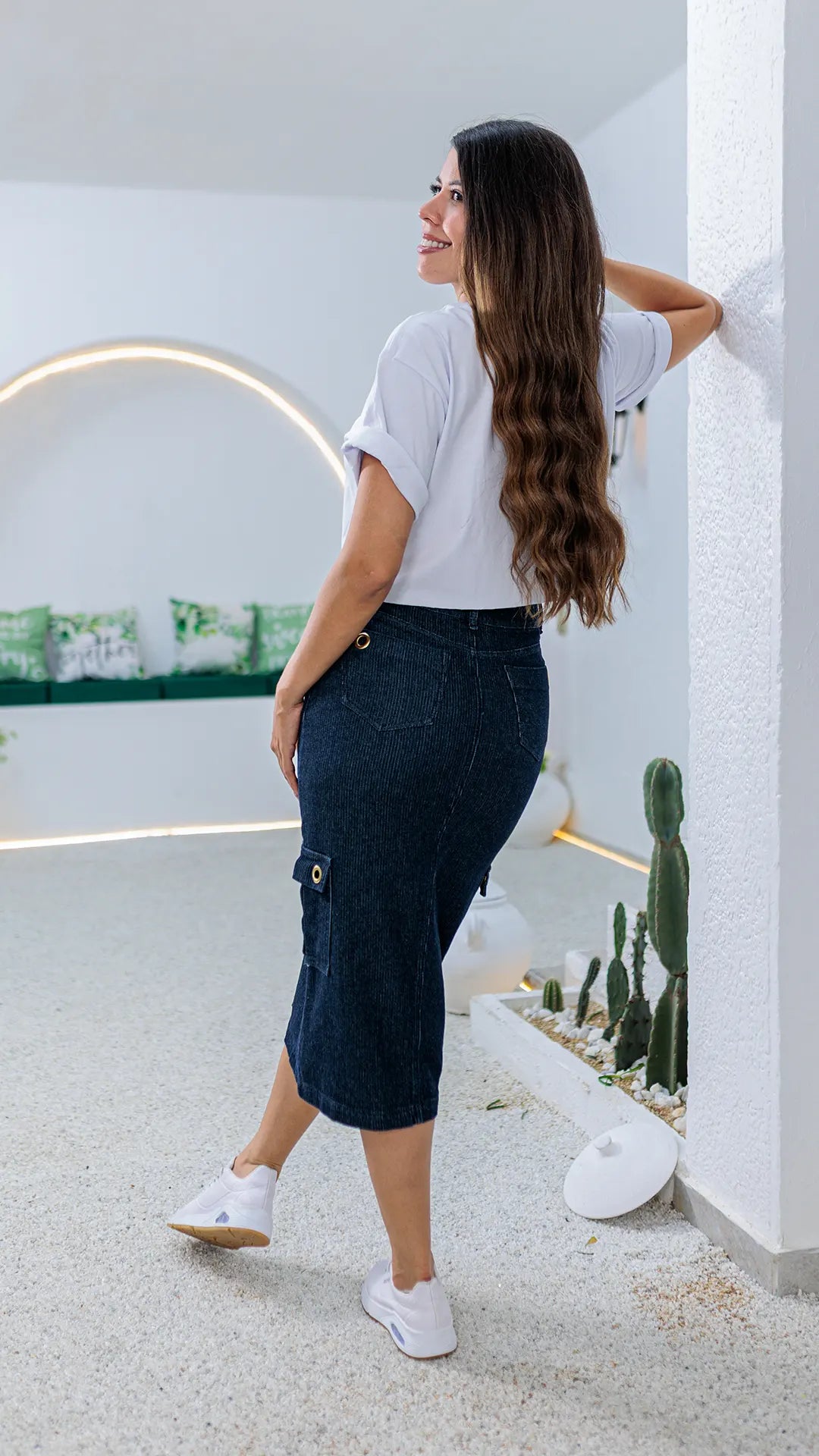 FALDA DAMA JEAN- 011318